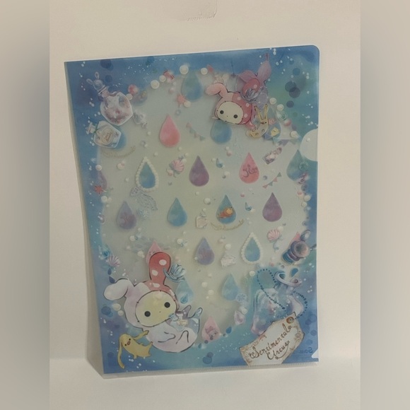 Sentimental Circus Rainy Days Thin Plastic File Folder - Picture 1 of 6